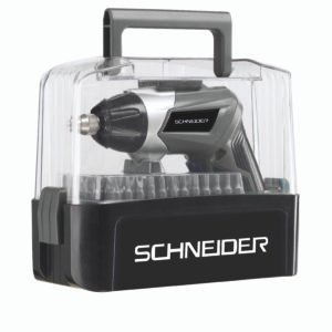 Atornillador 3.7V + 54 Puntas, 5 años de garantía