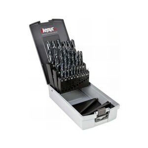 Estuche de brocas 1 a 13mm HSS DIN 338N 25 Piezas